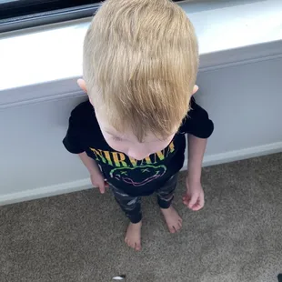 1 day after his cut it still looks awful.