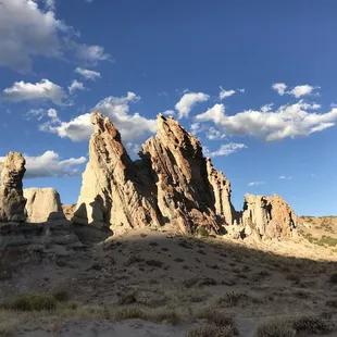 Another magnificent rock formation at Plaza Blanca
