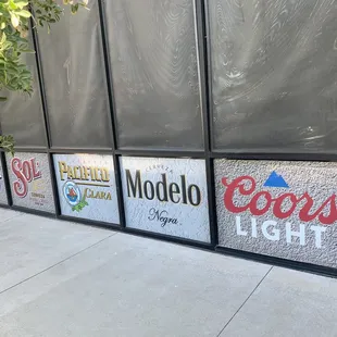 the outside of the building