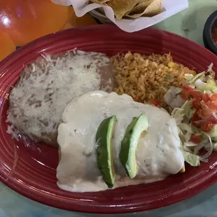 Seafood Chimichanga