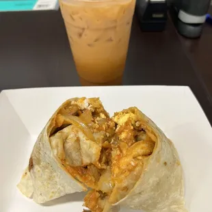 Soggy filling where's the eggs and sausage meh $8.25