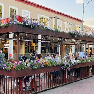 Patio seating. Lovely!