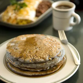 Blue Corn Piñon Pancake