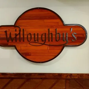 the entrance to the restaurant