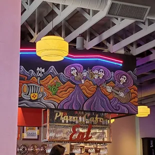 Awesome atmosphere and lovely murals
