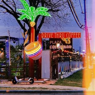Outside sign