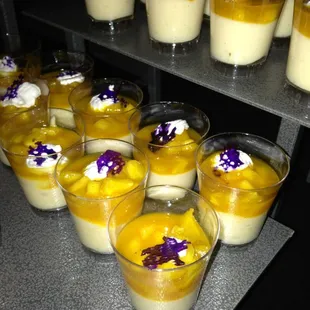 #26 tropical Fruit Verrine, Vanilla Chilboust ( my favorite)