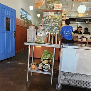 interior, sushi and sashimi