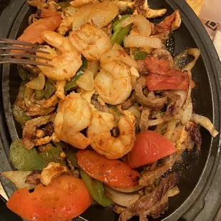 Shrimp and Steak Tacos