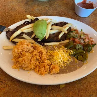Carne Asada Plate