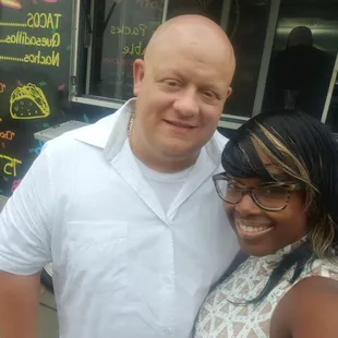 First in line for tacos