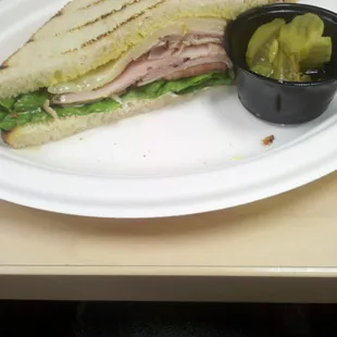 Hot Ham and Cheese Panini