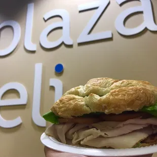 Friday's lunch special: California Croissant w/chips for $6.99!