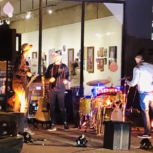 Plaza District:  12 Apr 2019:  "Live on the Plaza" Art Walk (every 2nd Friday of the month).  Band: "Injunuity"