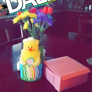 Pre-Passover donuts. I got the &quot;Fancy Dozen&quot; where you can get a variety of donuts.