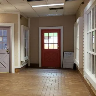 The mall hall door