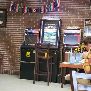 a man sitting at a table