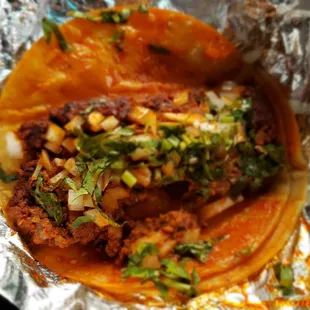 Chorizo taco