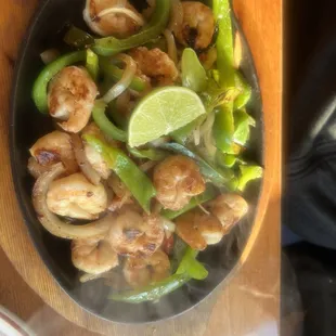 Fajita shrimp