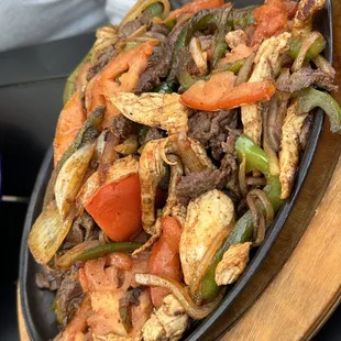 Beef and Beef &amp; Chicken Nachos