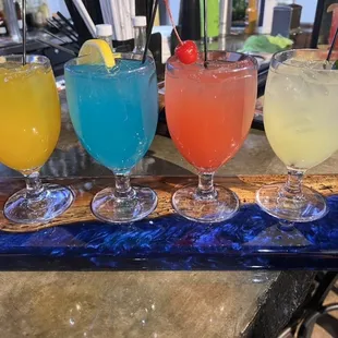 Our favorite margarita flight