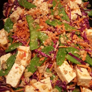 Healthy tofu salad! Yum!!