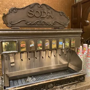 Soda machine-- so pretty