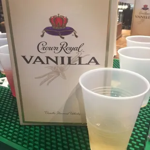 Crown Royal Vanilla (mix with 7Uo) and you'll have a Cream Soda!