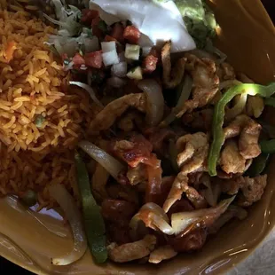 Chicken Fajitas (weekday lunch)