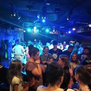 After the performance.