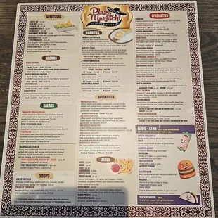 menu, sushi and sashimi