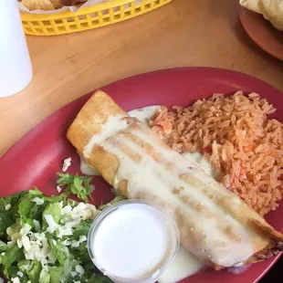 Chimichanga combo