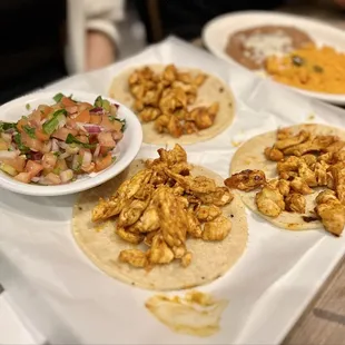 Chicken tacos
