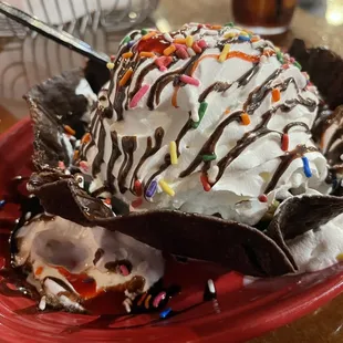 Fried ice cream