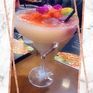 a cocktail in a coupe glass