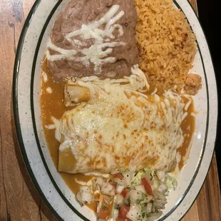 a plate of food