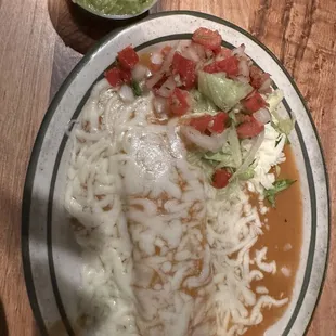 Cheese Enchilada a la Carta