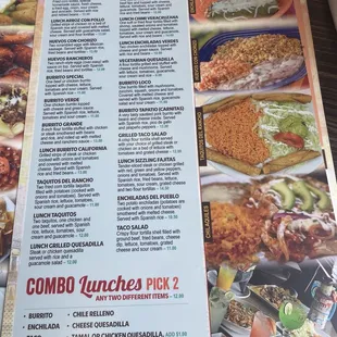 Lunch specials