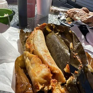 Chicken tamale Salvador