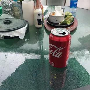 We weren't even given plates to eat on!