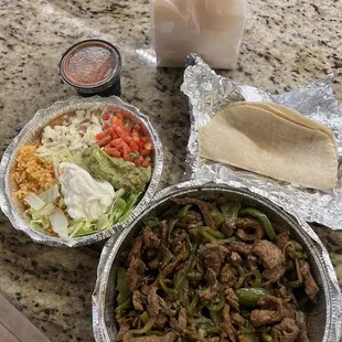 Beef Fajitas