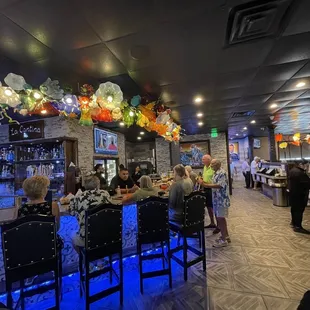 Bar area