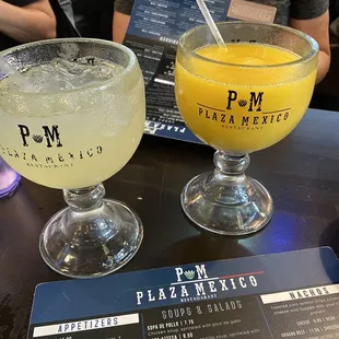 Classic and Mango Margarita