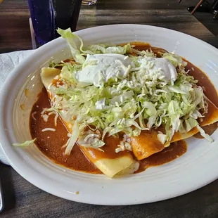 Enchiladas Supremas