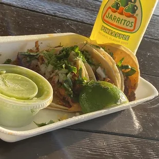 3 Tacos - Pork
