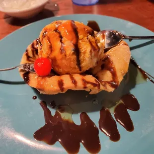Fried ice cream
