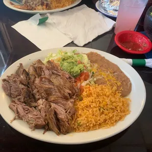 carnitas plate