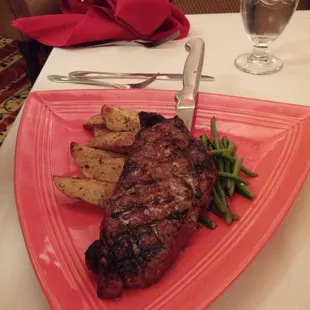 Strip steak