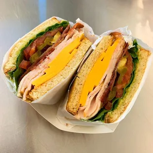 Turkey BLAT w/ Cheese and Jalapenos