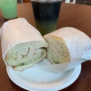 Chicken Pesto Sandwich